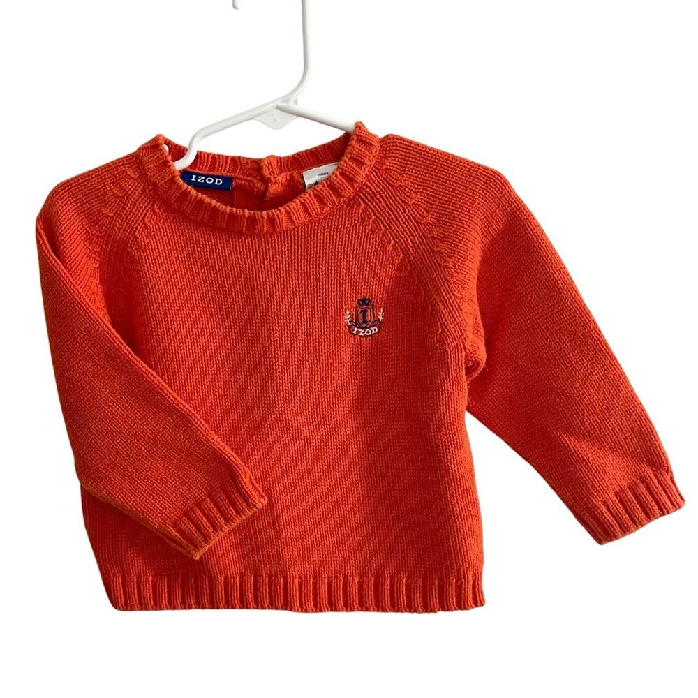 Izod orange sweater 18months